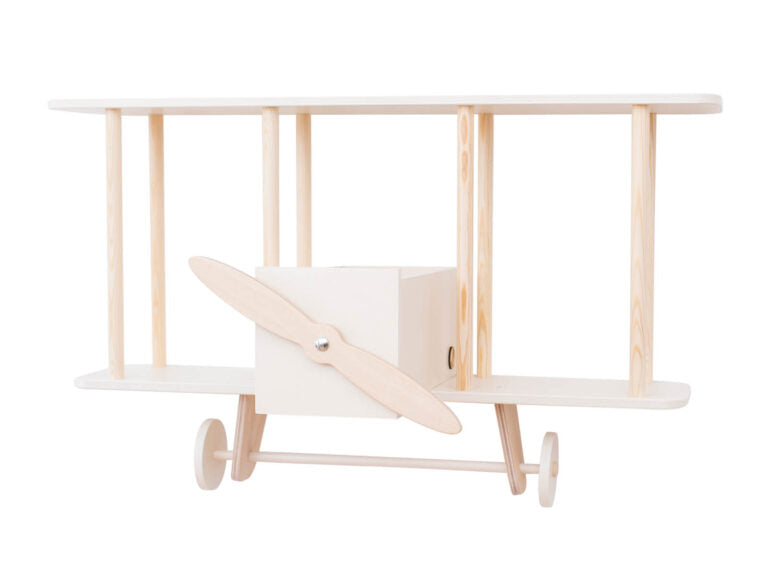 Airplane Shelf, White