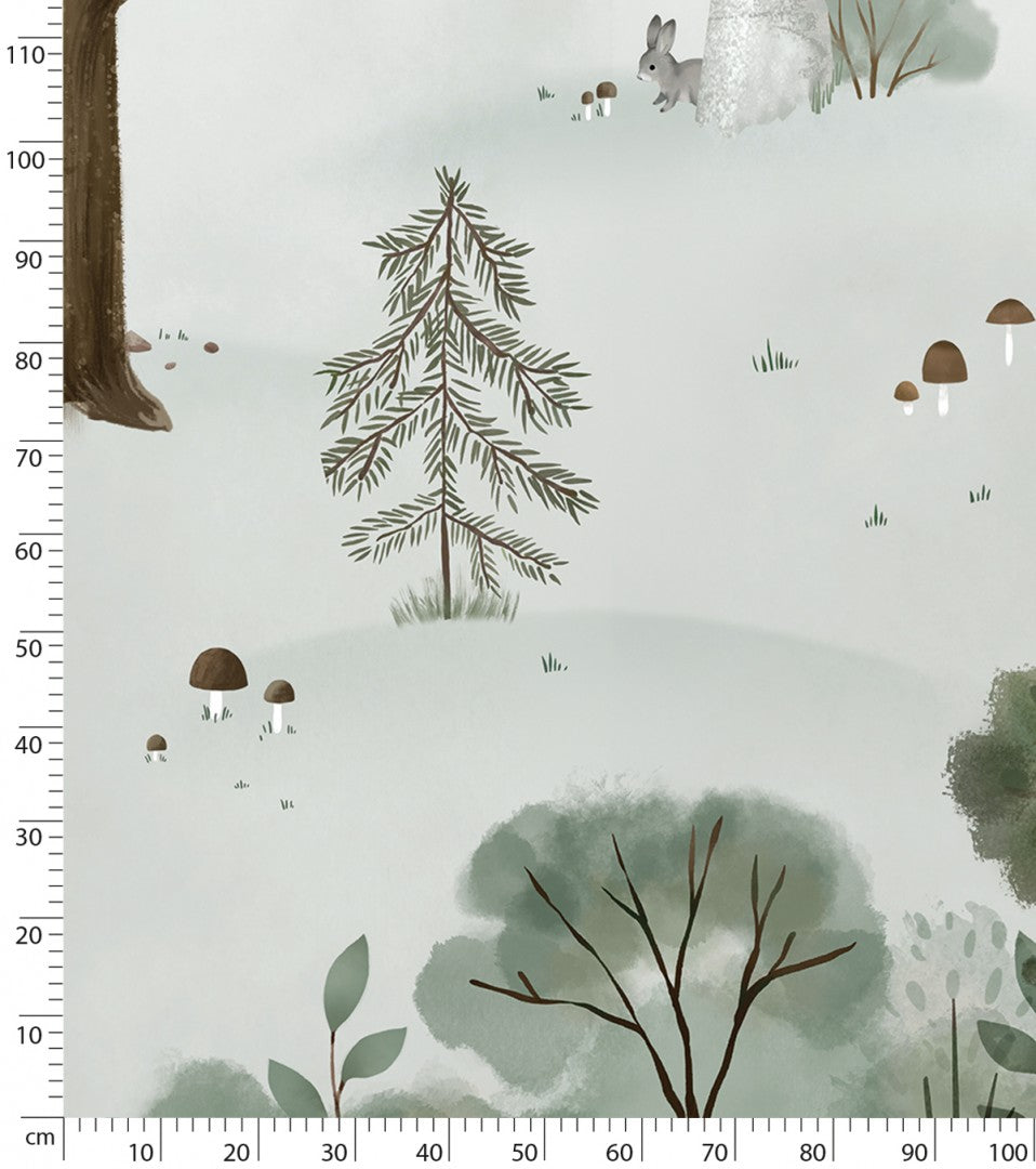 Mural Wallpaper Kharu Forest and the Animals
