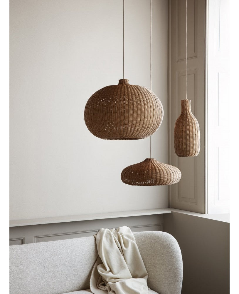 Rattan table lamp, Belly