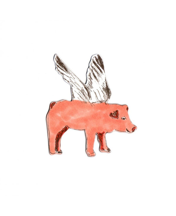 pig magnet with wings