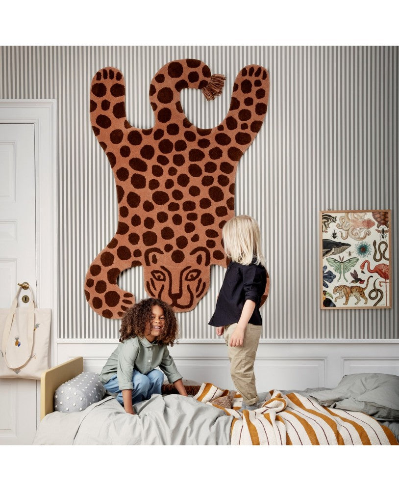 Safari rug, Leopard