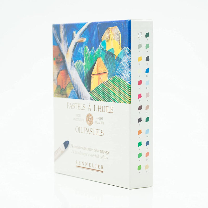Pastel de Óleo, 24 Cores