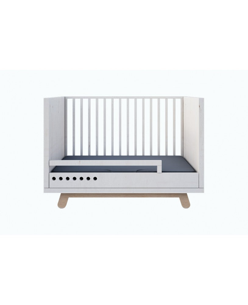 Peekaboo Railing Bed with Safety Bar