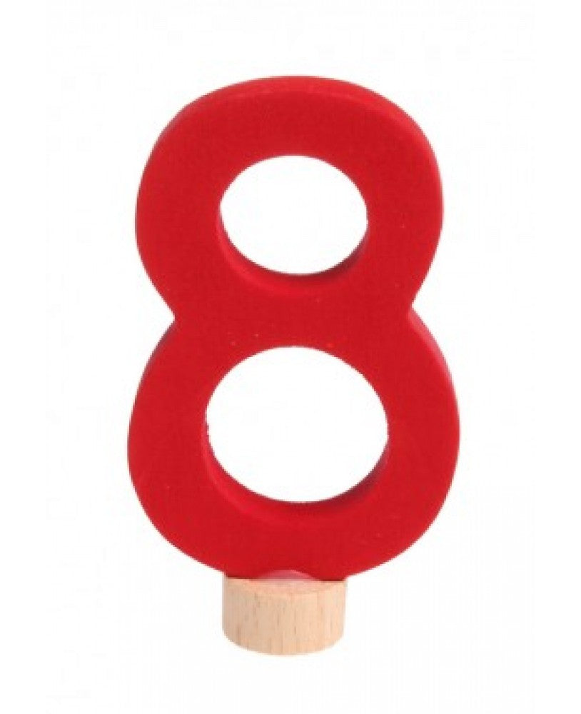 Wooden Decorative Number, 0 
