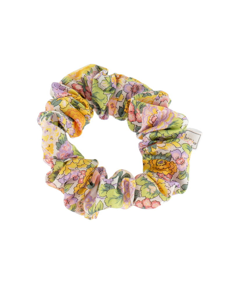 Elástico de cabelo, padrão floral colorido