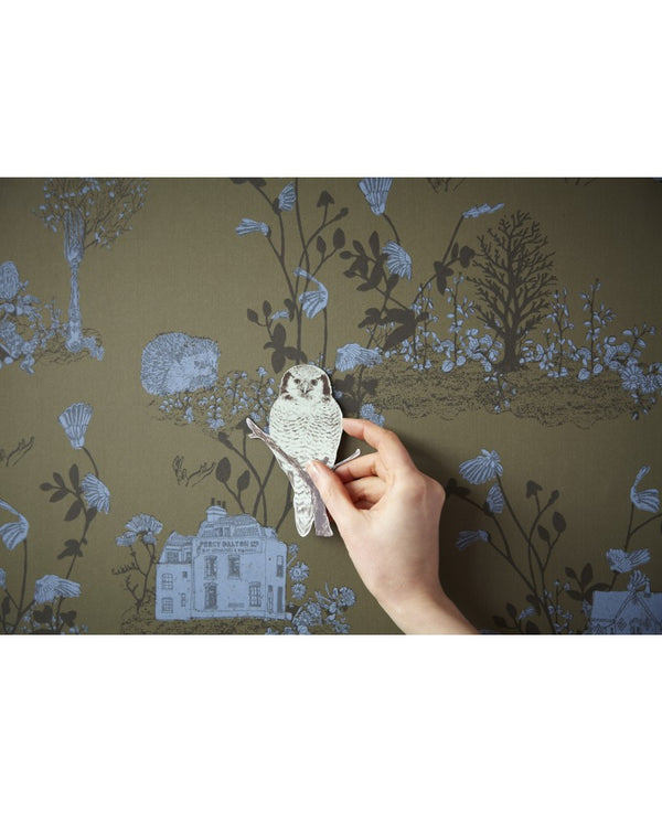 Papel de Parede Magnético Woodlands