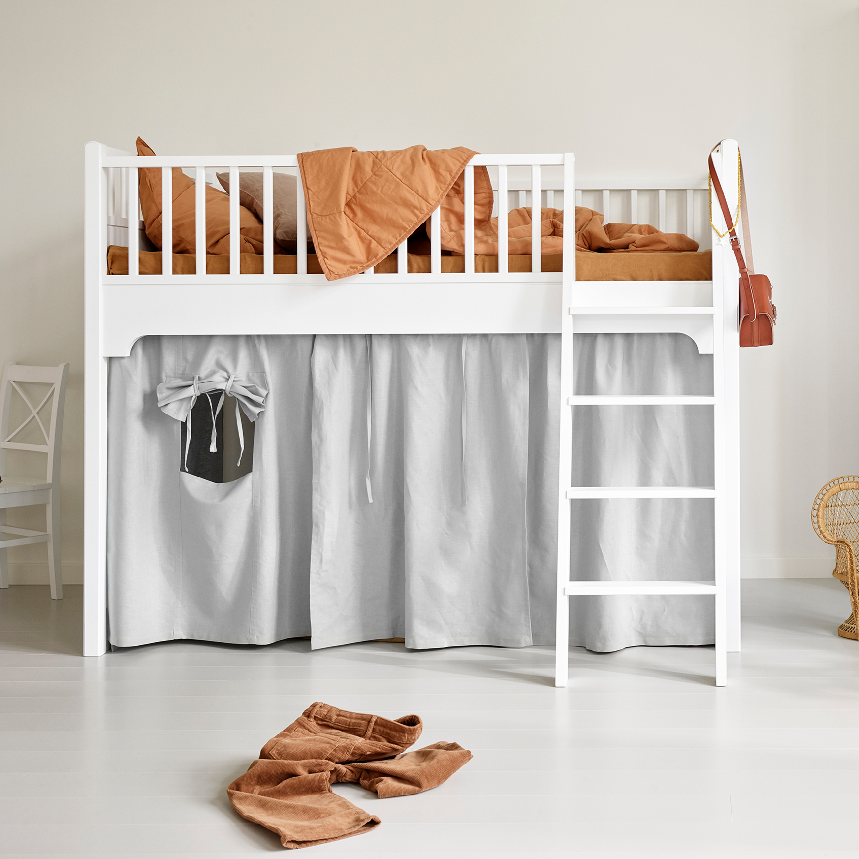 Curtain for Low Loft Bed and Seaside Bunk Bed