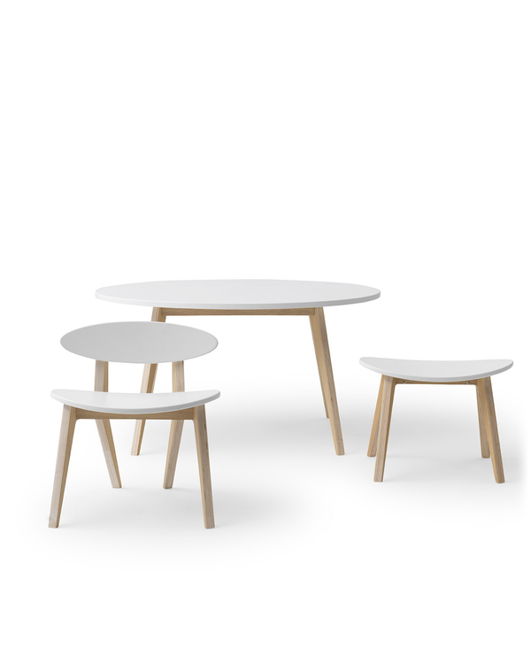 Mesa Pingpong, Branco e Madeira