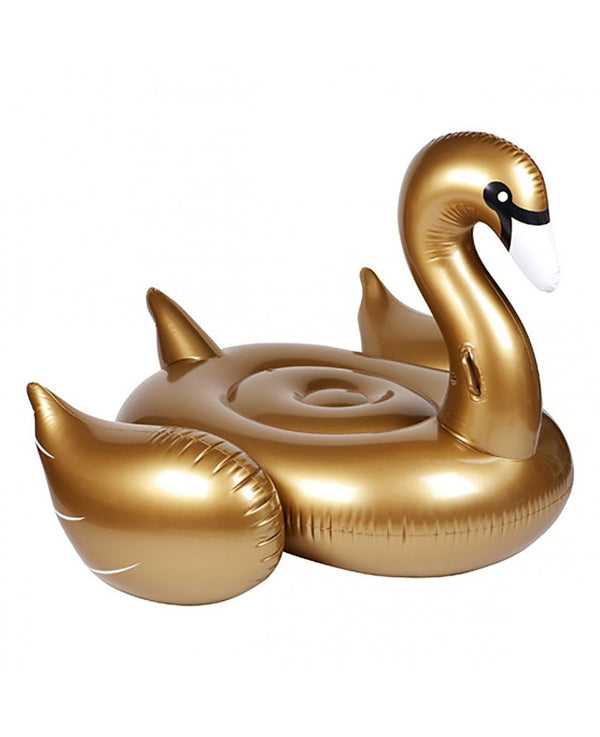 Inflatable Swan, Golden