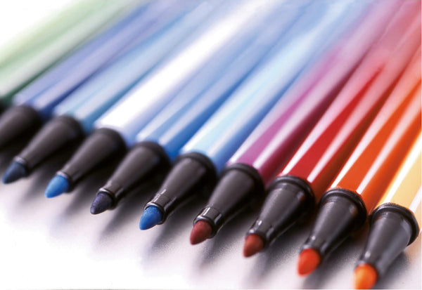 Set of 8 Felt-tip Pens, Pastel