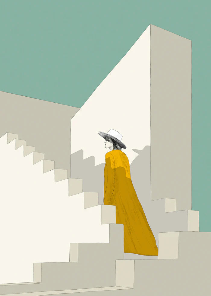 Ilustração White Stairs