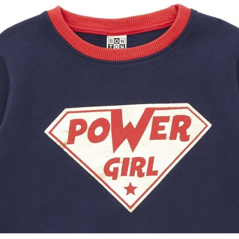 "Power Girl" sweatshirt