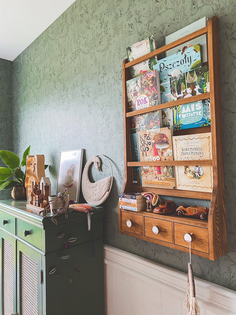 pink shelf