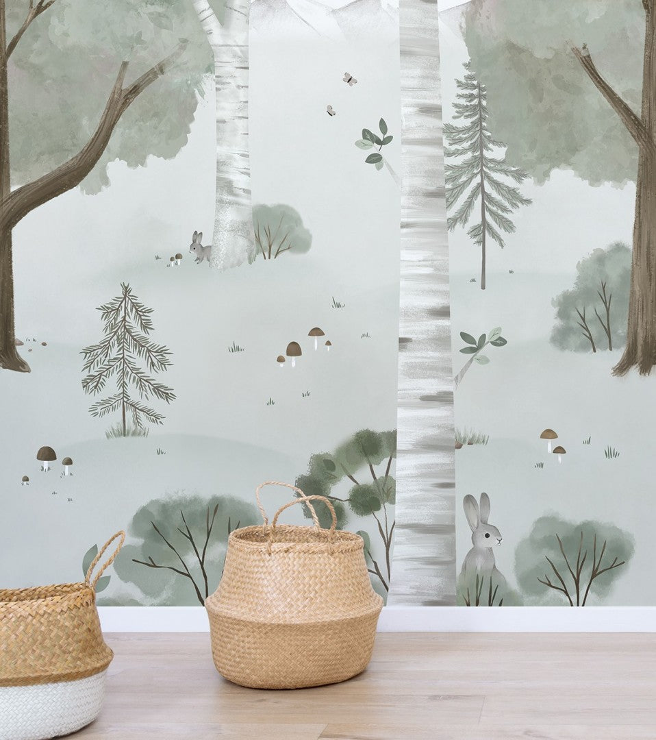 Mural Wallpaper Kharu Forest and the Animals