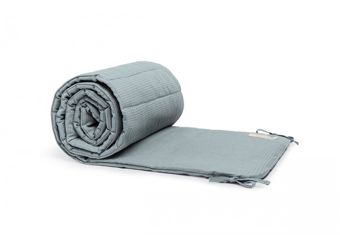 Crib Protector, Stone Blue