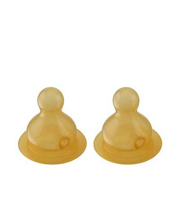 Pack 2 Tetinas de Borracha Natural, 3-24m