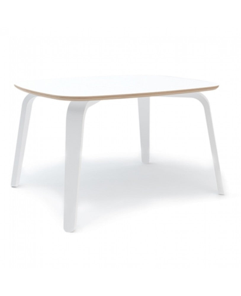 Play Table, White and Wood